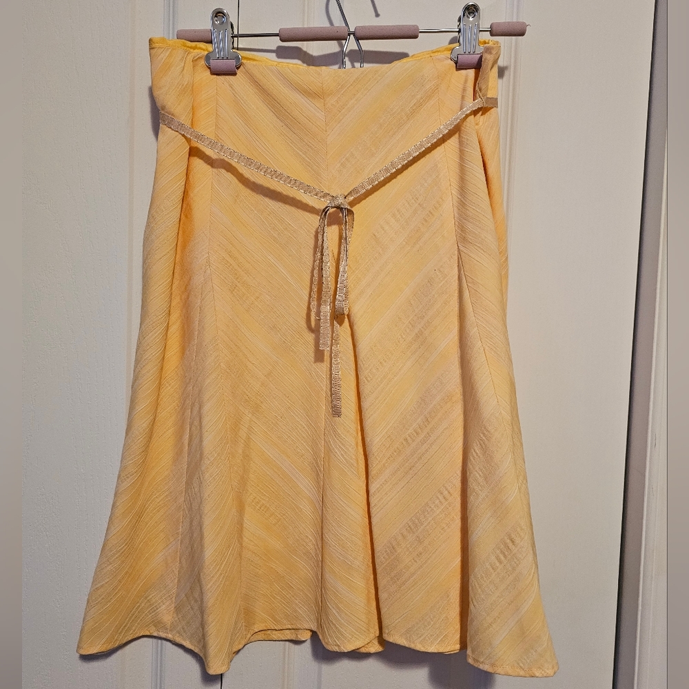 Last Chance! Free with $15+ purchase - Tristan light yellow skirt